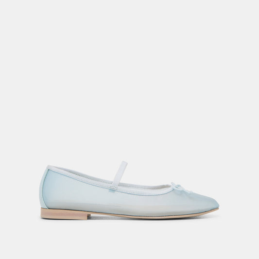CADEL BALLET FLATS ICE BLUE MESH - Dolce Vita