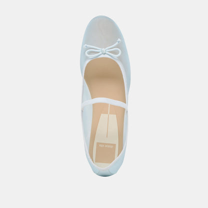CADEL BALLET FLATS ICE BLUE MESH - Dolce Vita