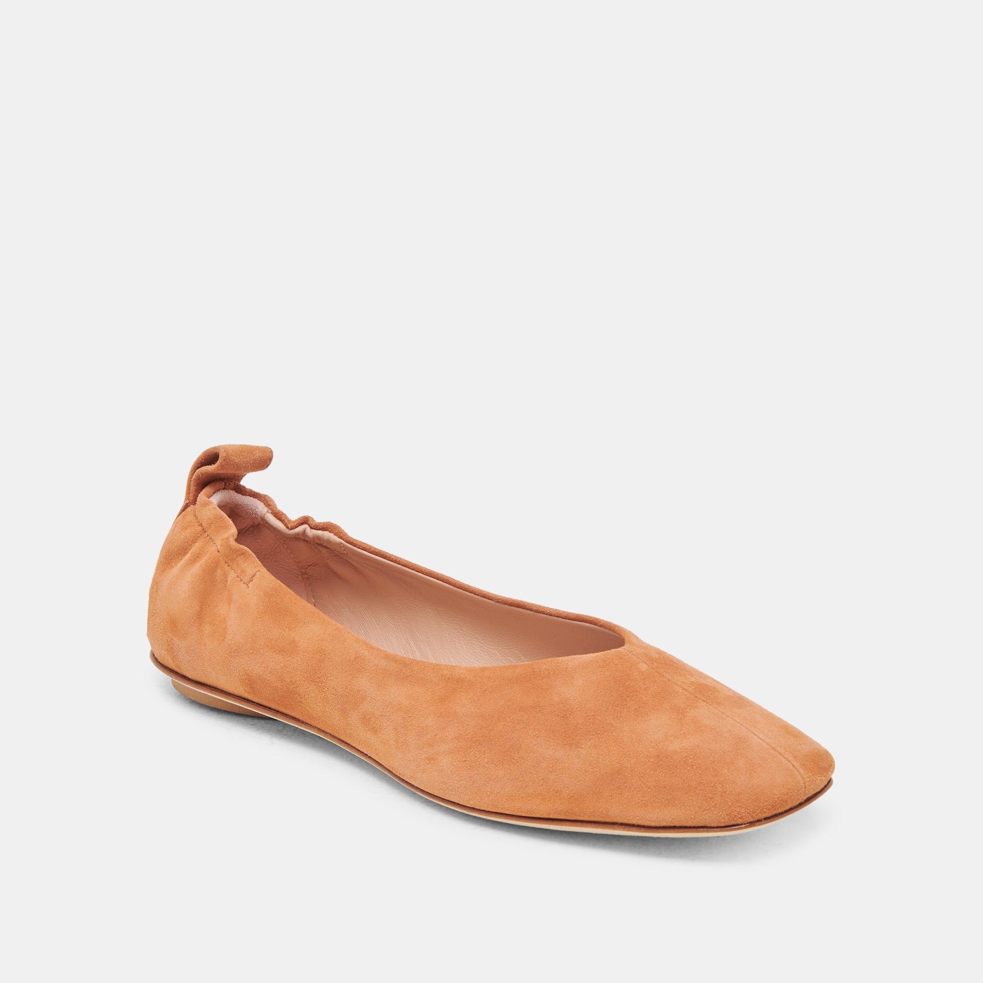 VINNIE BALLET FLATS AMBER SUEDE - Dolce Vita