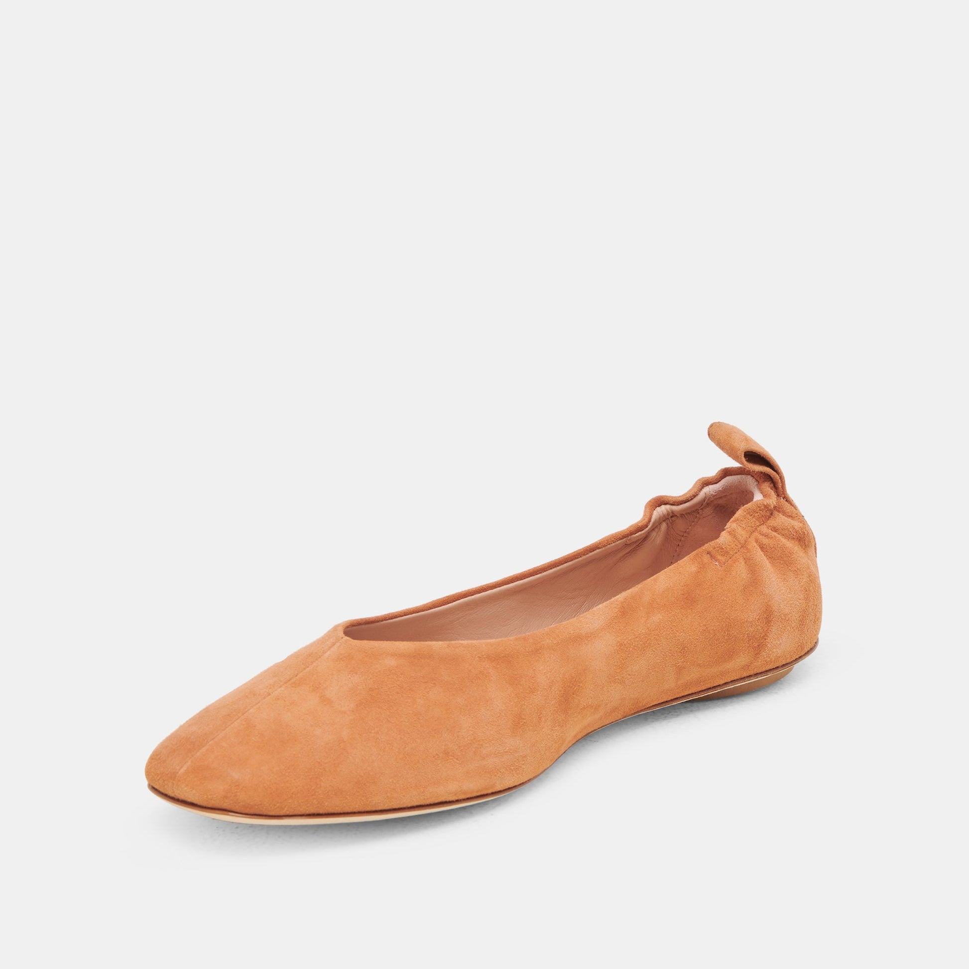 VINNIE BALLET FLATS AMBER SUEDE - Dolce Vita