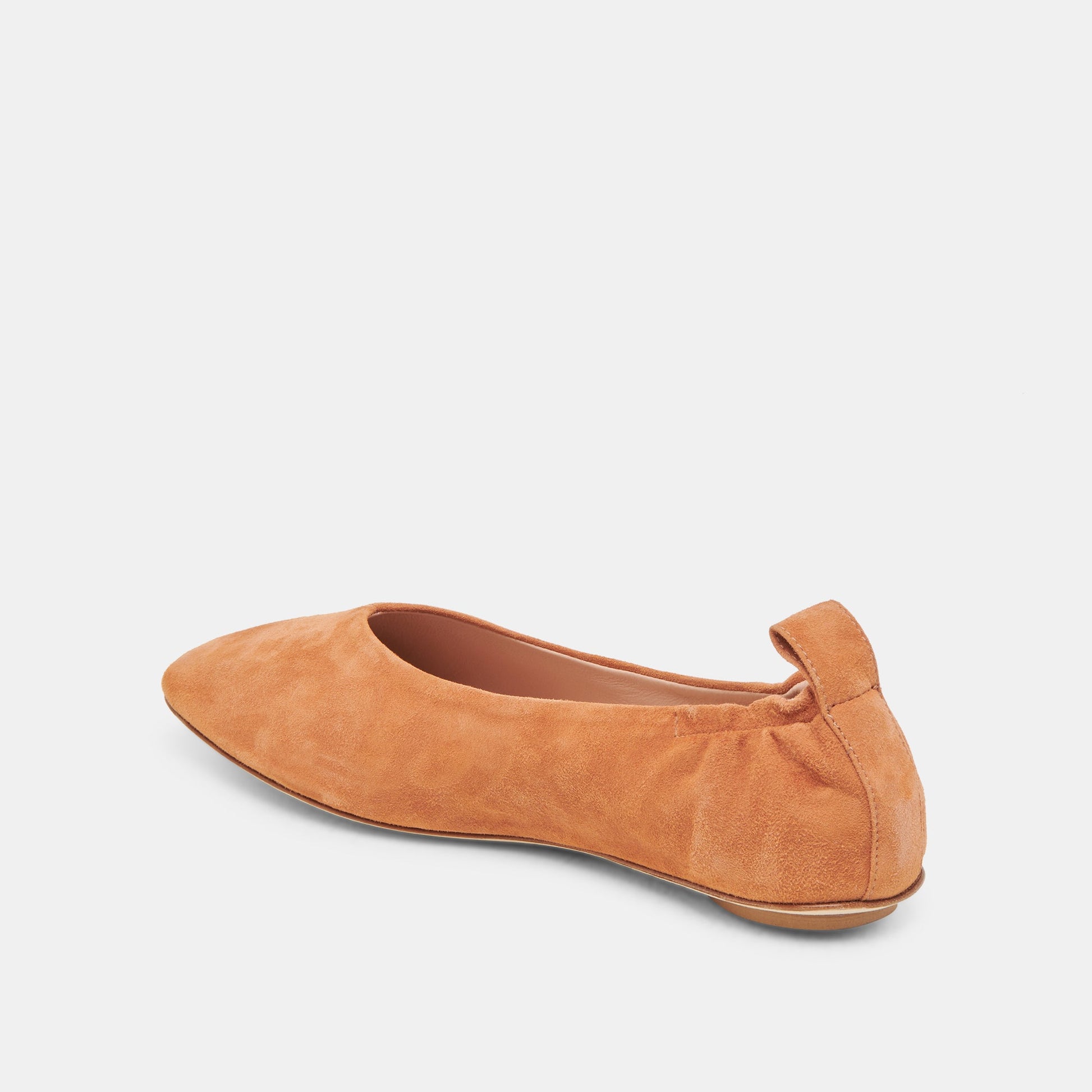VINNIE BALLET FLATS AMBER SUEDE - Dolce Vita