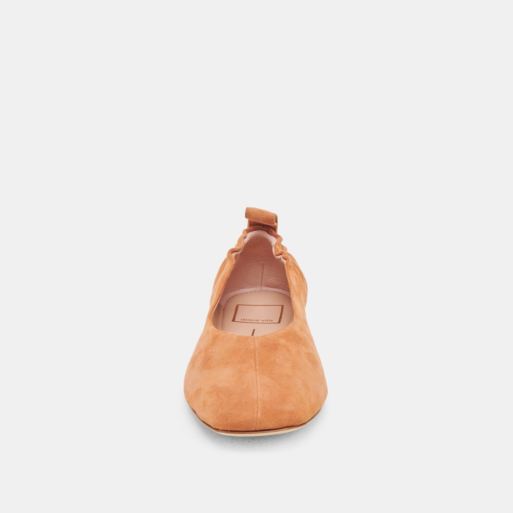 VINNIE BALLET FLATS AMBER SUEDE - Dolce Vita