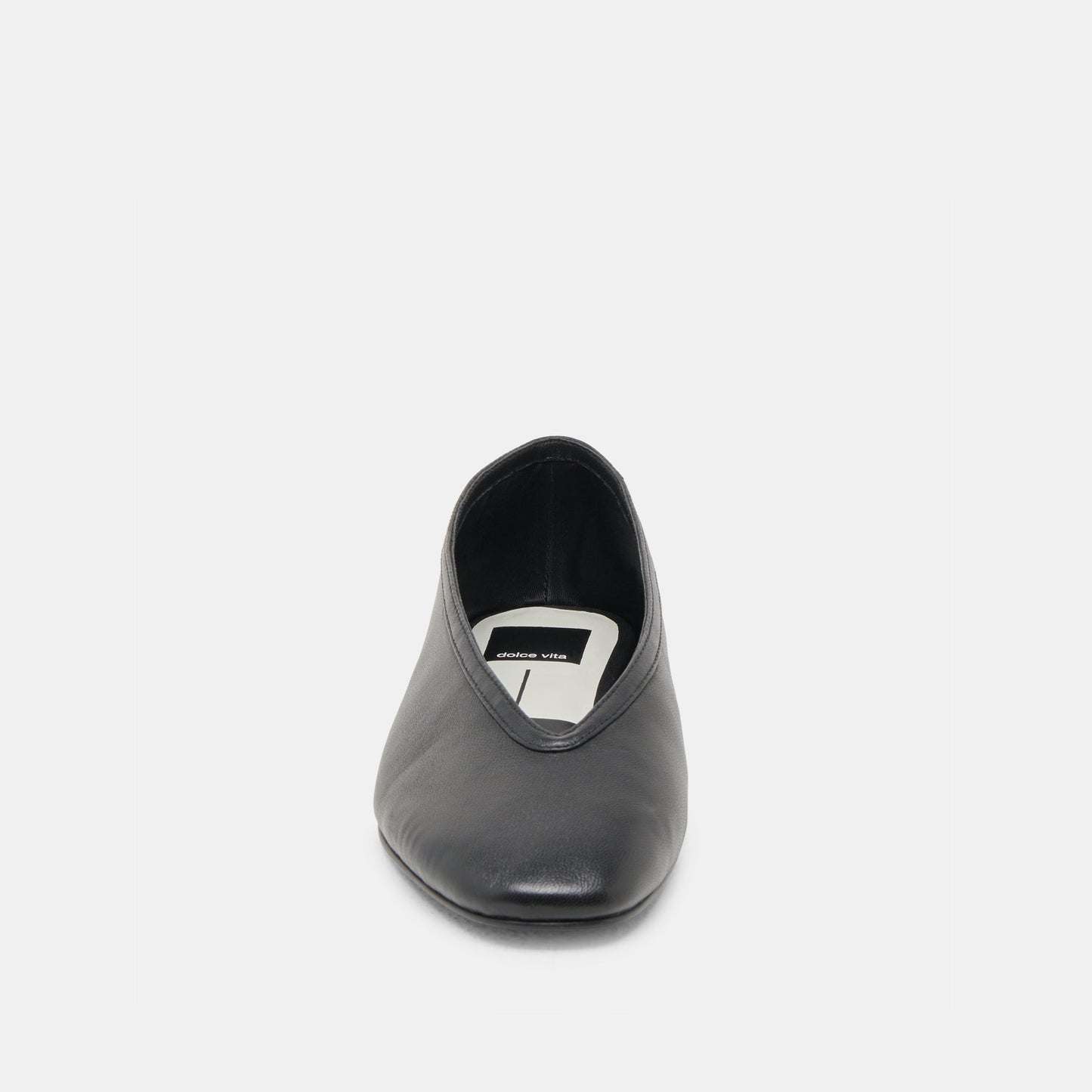 Braidy Black Leather Ballet Flats - Dolce Vita