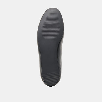 Braidy Black Leather Ballet Flats - Dolce Vita