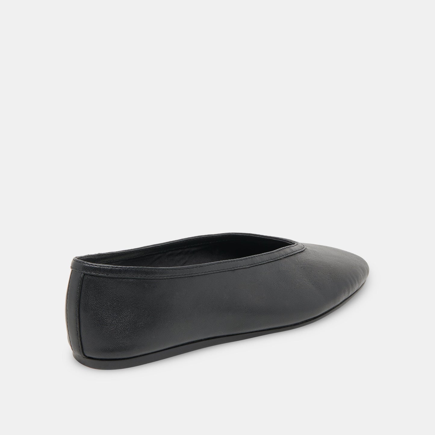 Braidy Black Leather Ballet Flats - Dolce Vita
