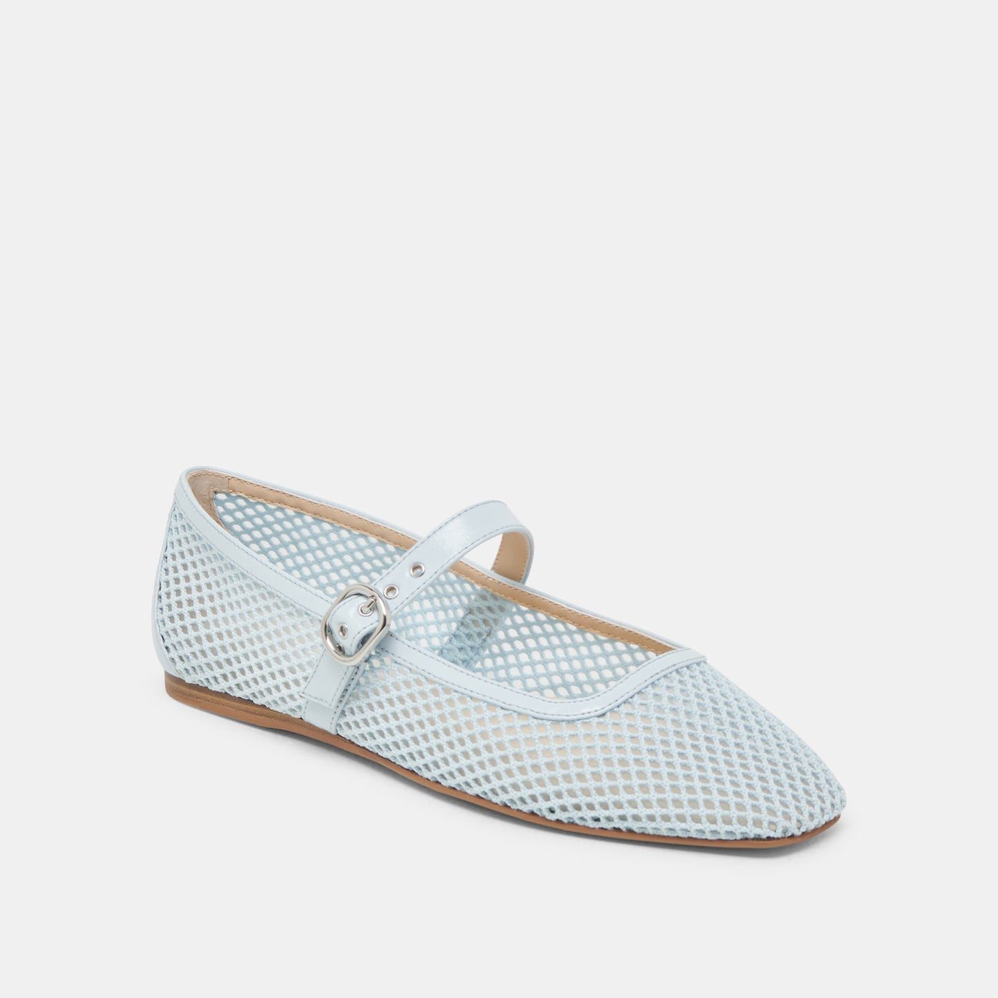RODNI MESH BALLET FLATS LIGHT BLUE MESH - Dolce Vita