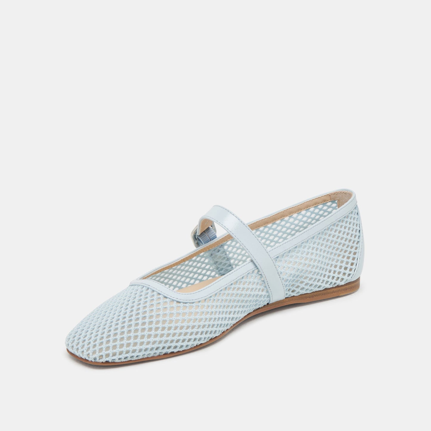 RODNI MESH BALLET FLATS LIGHT BLUE MESH - Dolce Vita