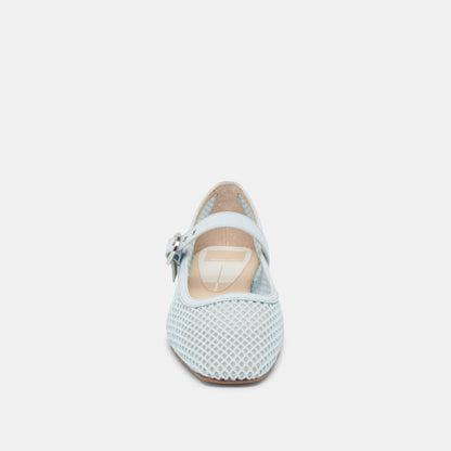RODNI MESH BALLET FLATS LIGHT BLUE MESH - Dolce Vita
