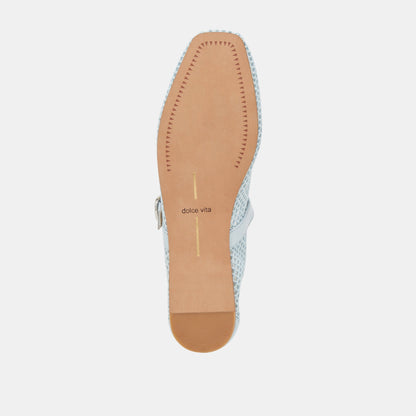 RODNI MESH BALLET FLATS LIGHT BLUE MESH - Dolce Vita