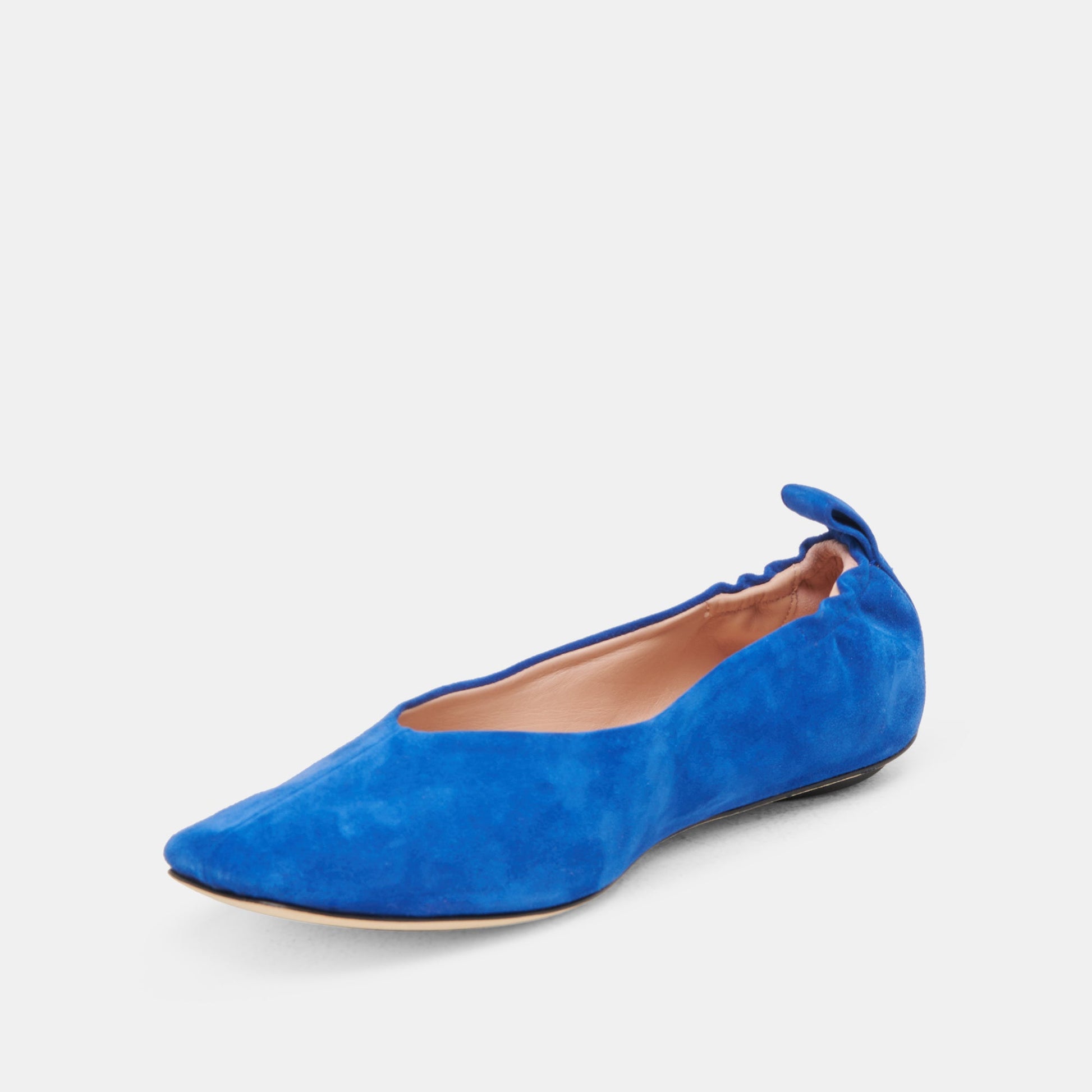 VINNIE BALLET FLATS NAVY SUEDE - Dolce Vita