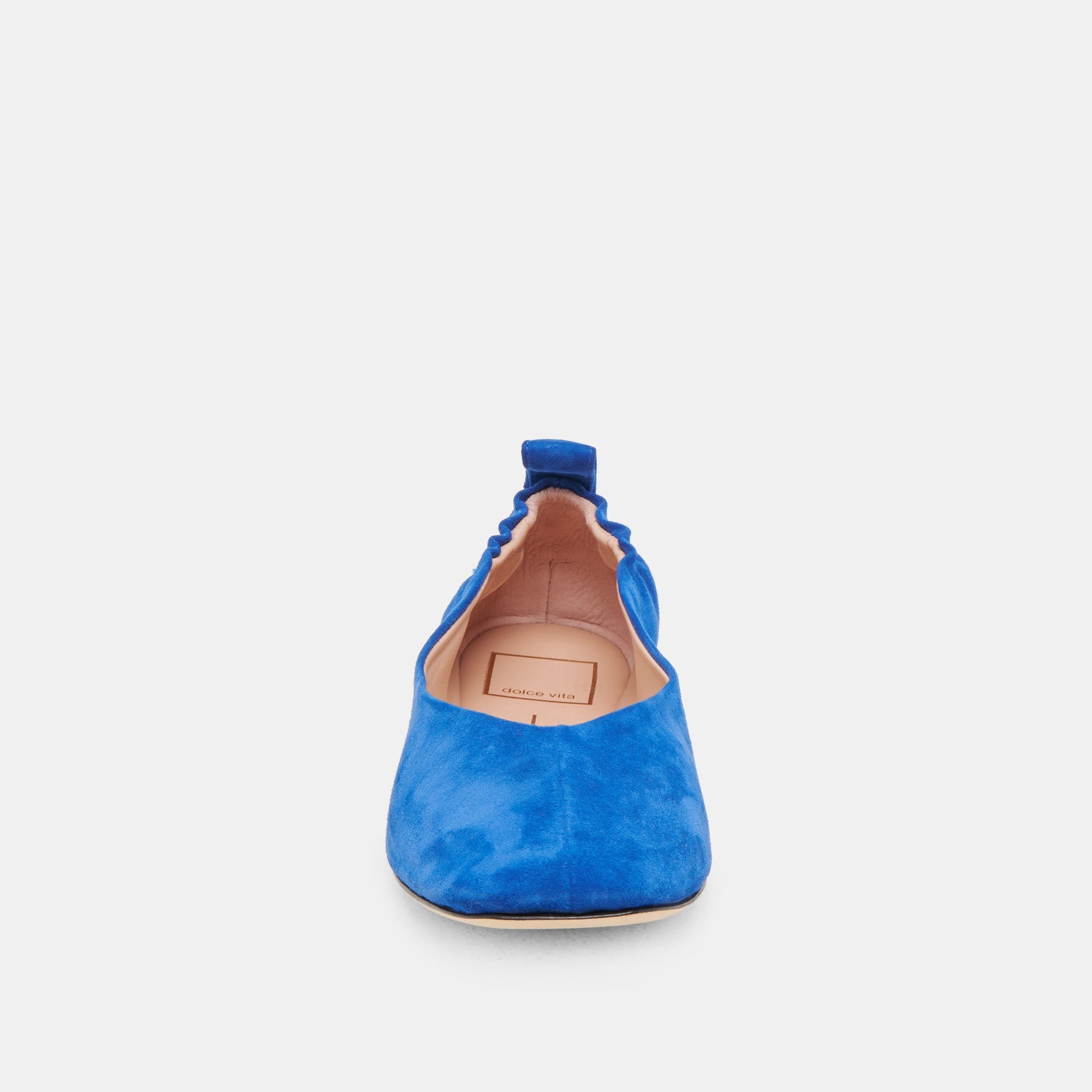 VINNIE BALLET FLATS NAVY SUEDE - Dolce Vita