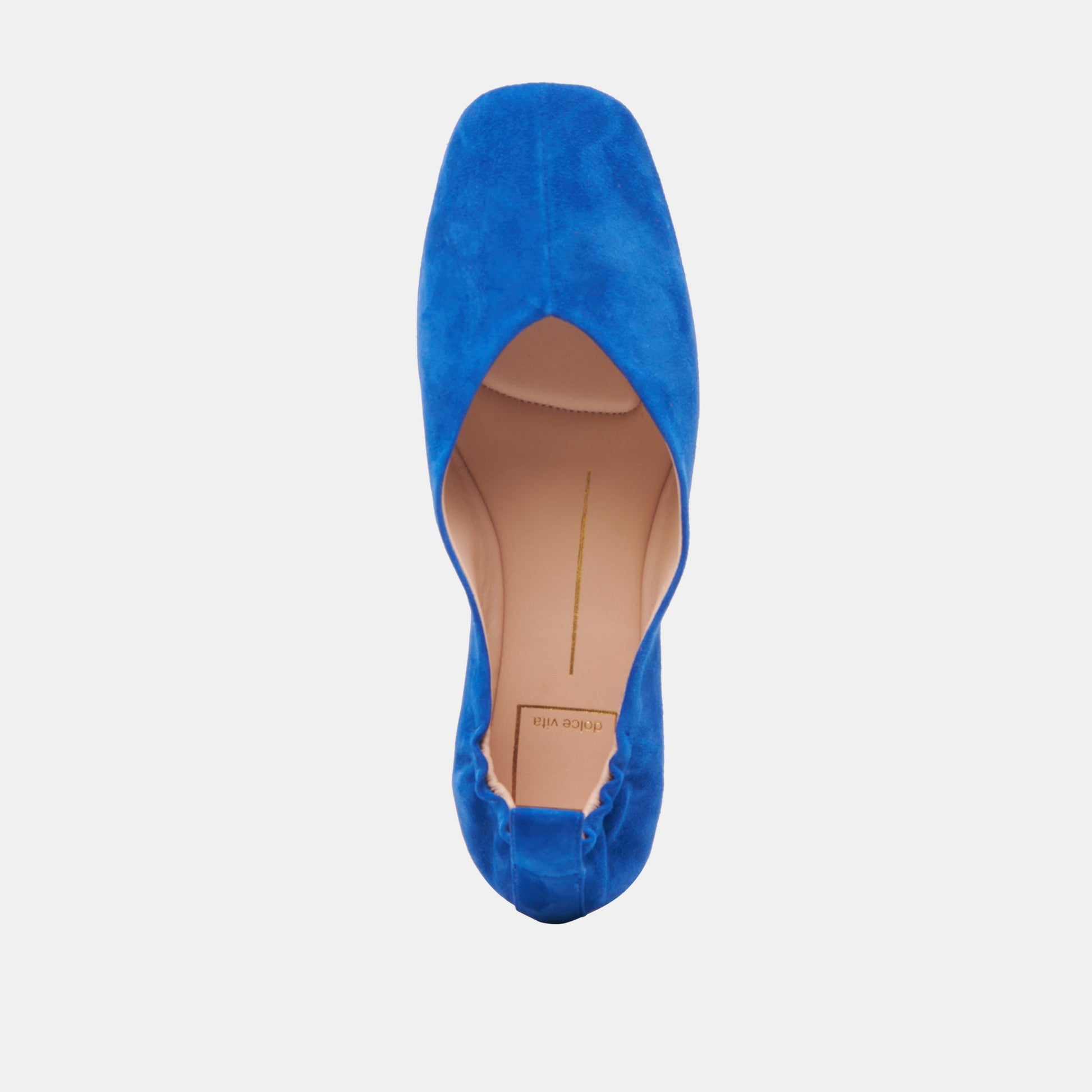 VINNIE BALLET FLATS NAVY SUEDE - Dolce Vita
