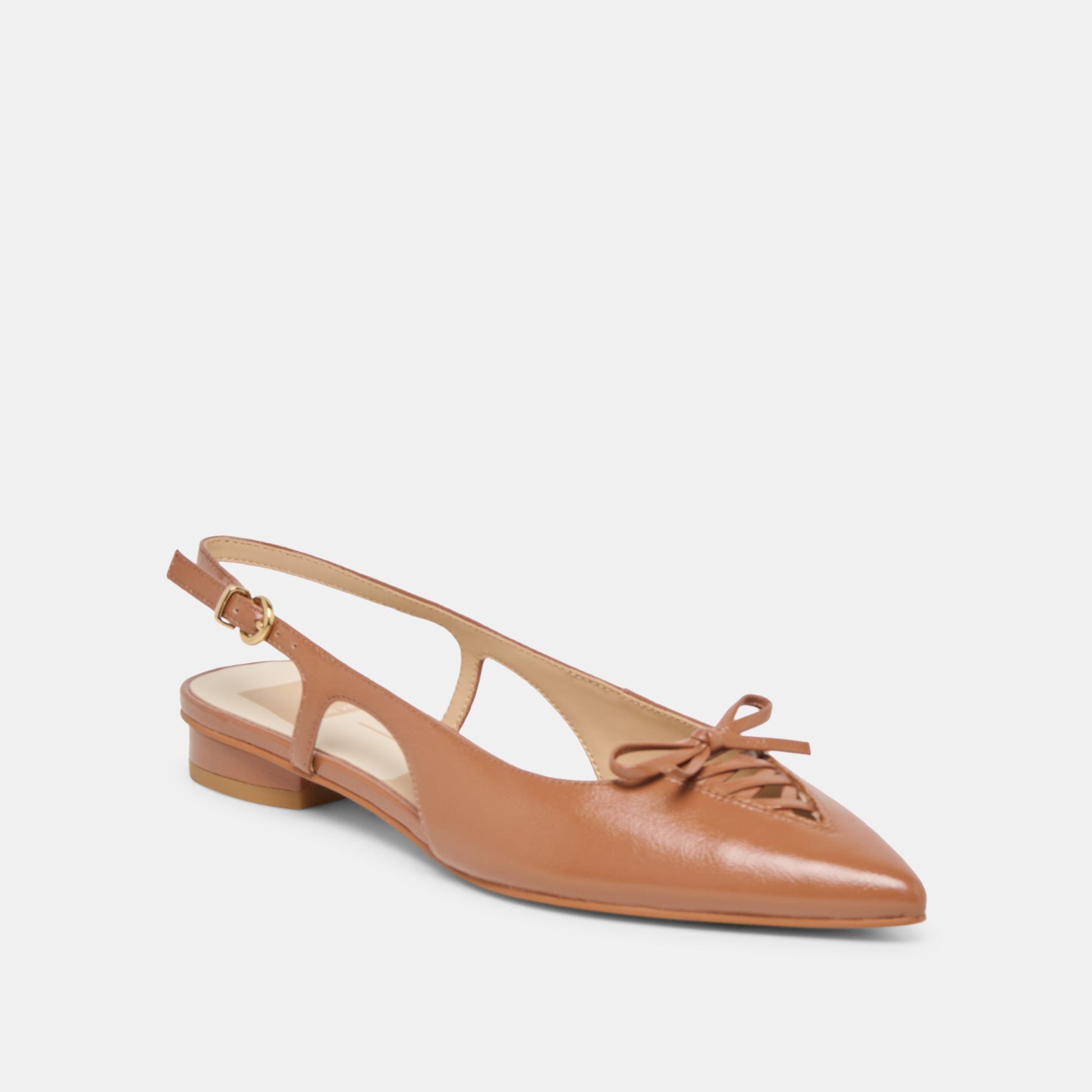 Owana Saddle Leather Flats - Dolce Vita