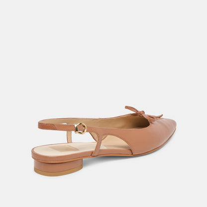 Owana Saddle Leather Flats - Dolce Vita