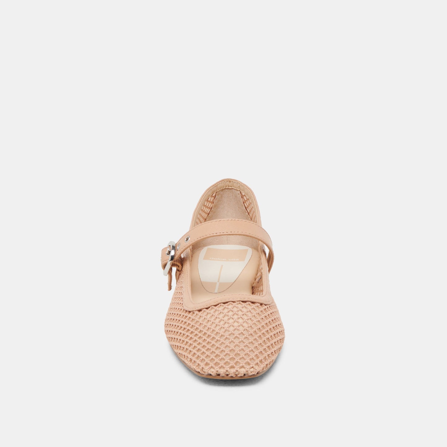RODNI MESH BALLET FLATS LIGHT TAN WOVEN MESH - Dolce Vita