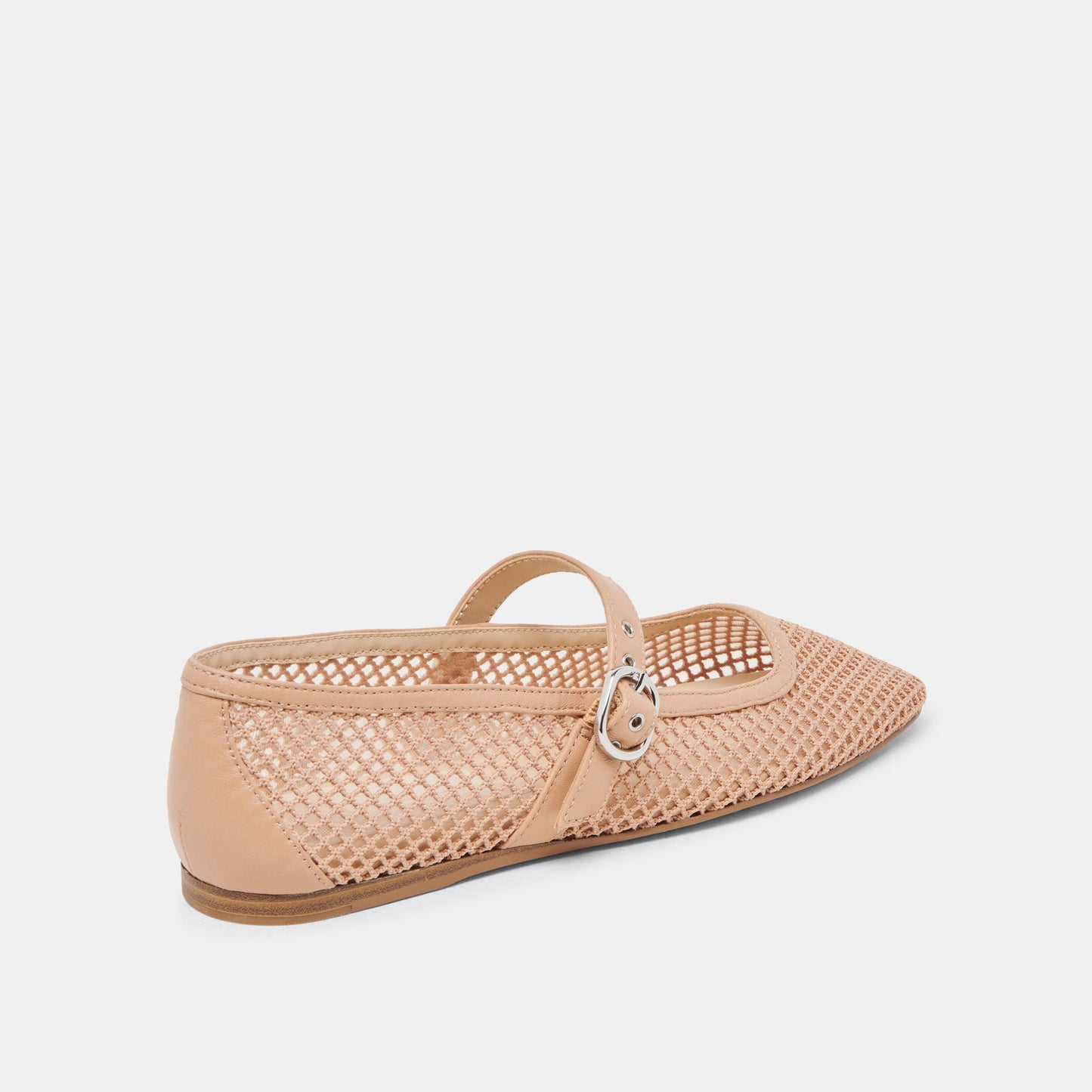 RODNI MESH BALLET FLATS LIGHT TAN WOVEN MESH - Dolce Vita