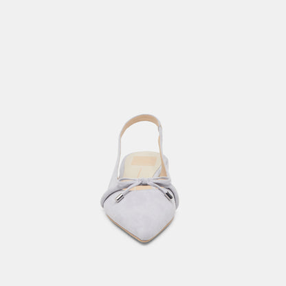 PAYGE FLATS DUSTY BLUE SUEDE - Dolce Vita
