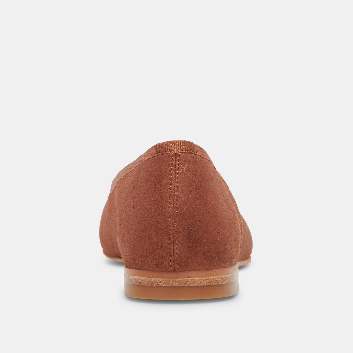 Anisa Wide Ballet Flats Copper Metallic Suede - Dolce Vita