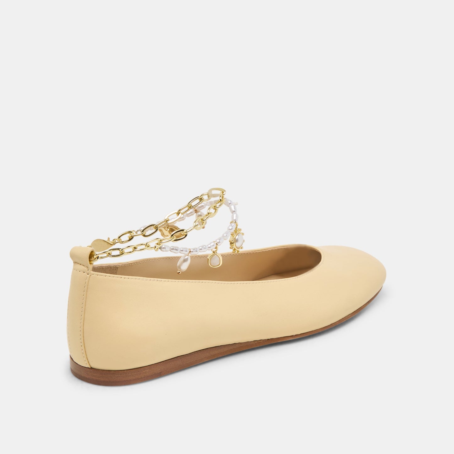 Baiden Warm Natural Leather Ballet Flats - Dolce Vita