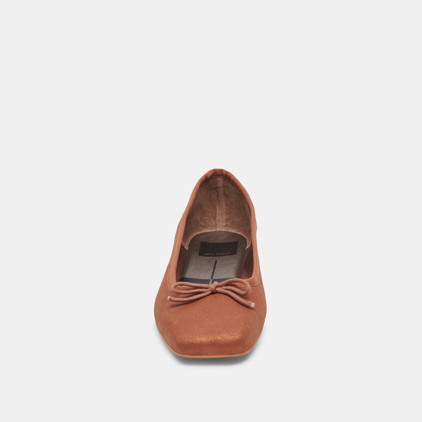 ANISA Ballet Flats Copper Metallic Suede - Dolce Vita