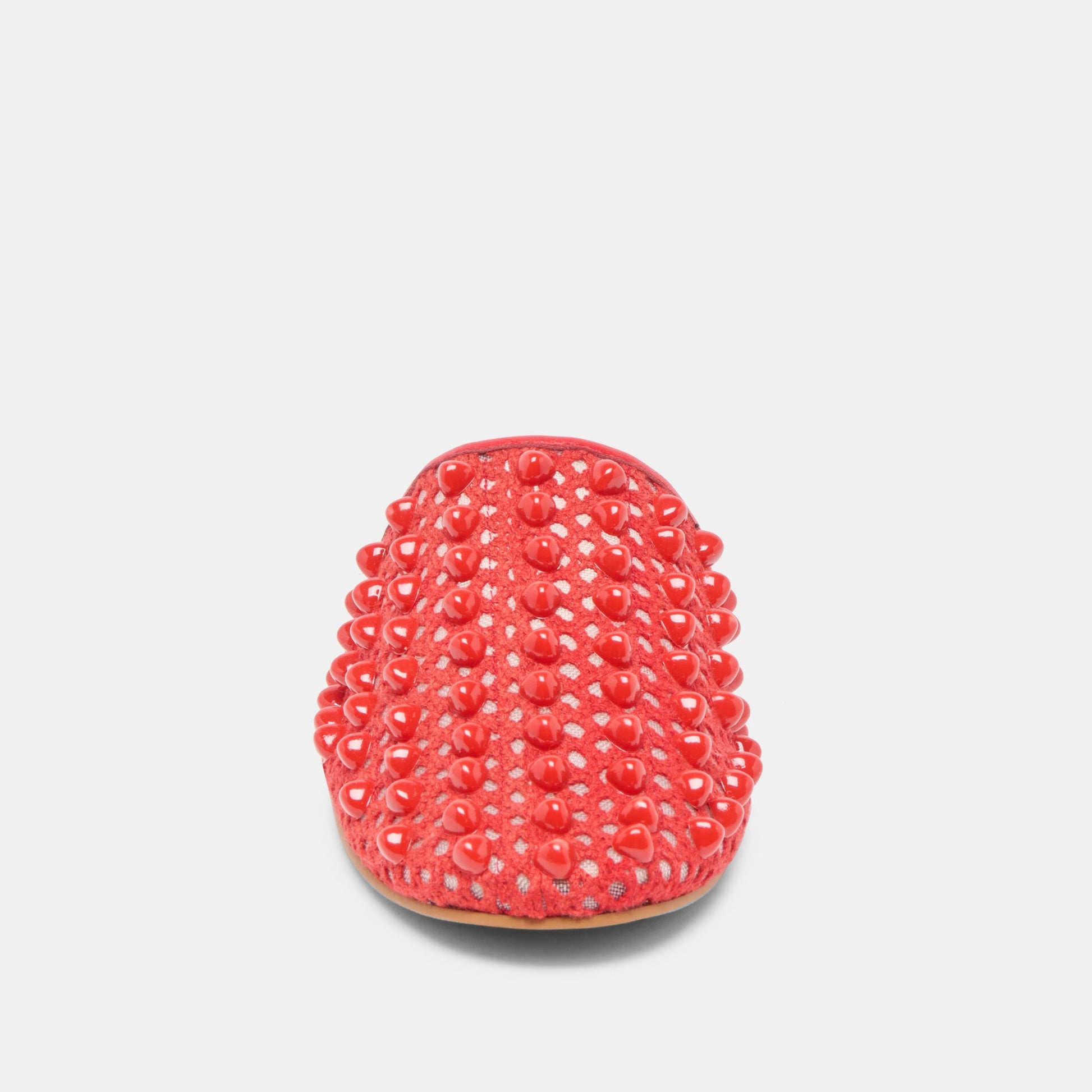 Rova Bead Chili Beaded Mesh Flats - Dolce Vita