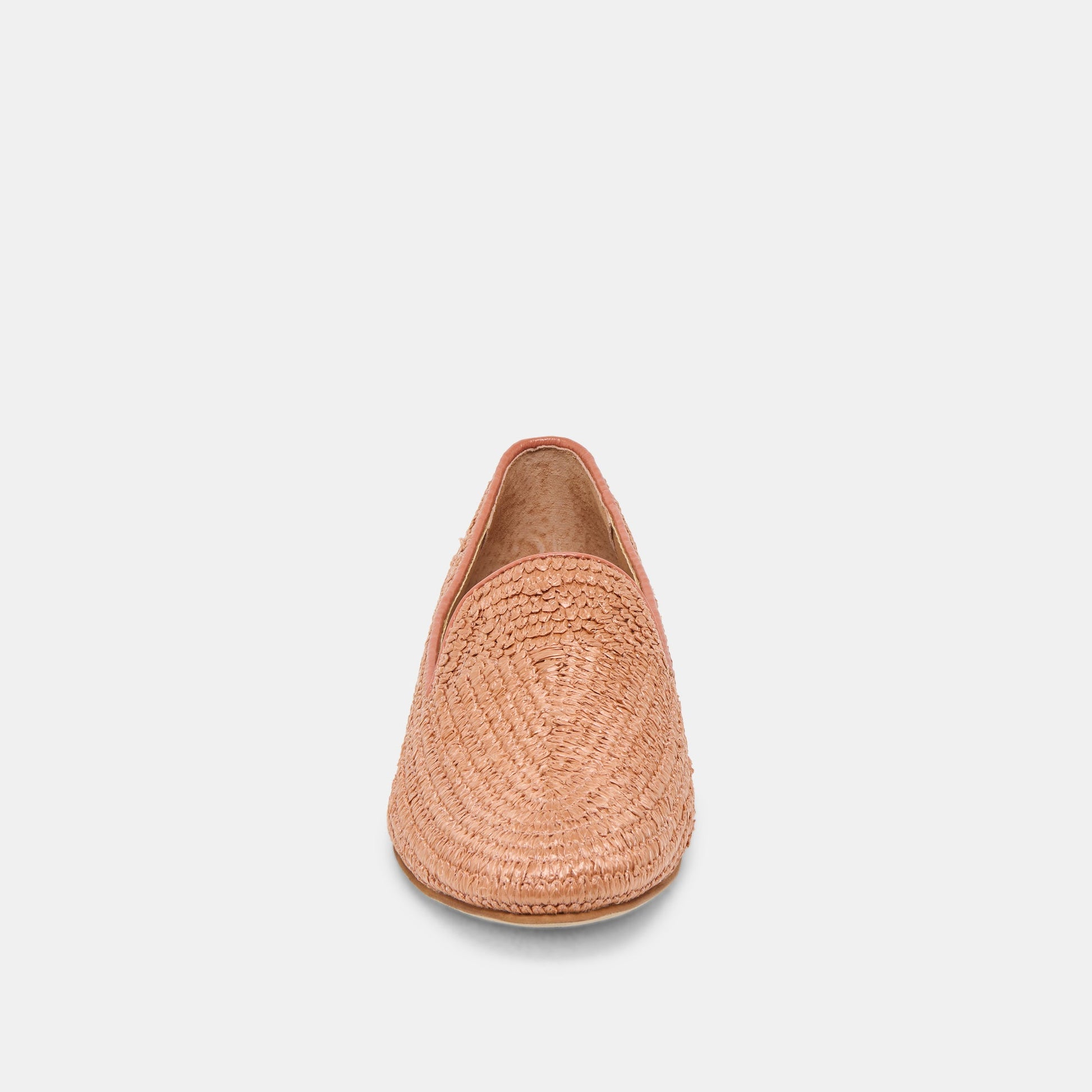 Baylen Maple Woven Raffia Flats - Dolce Vita