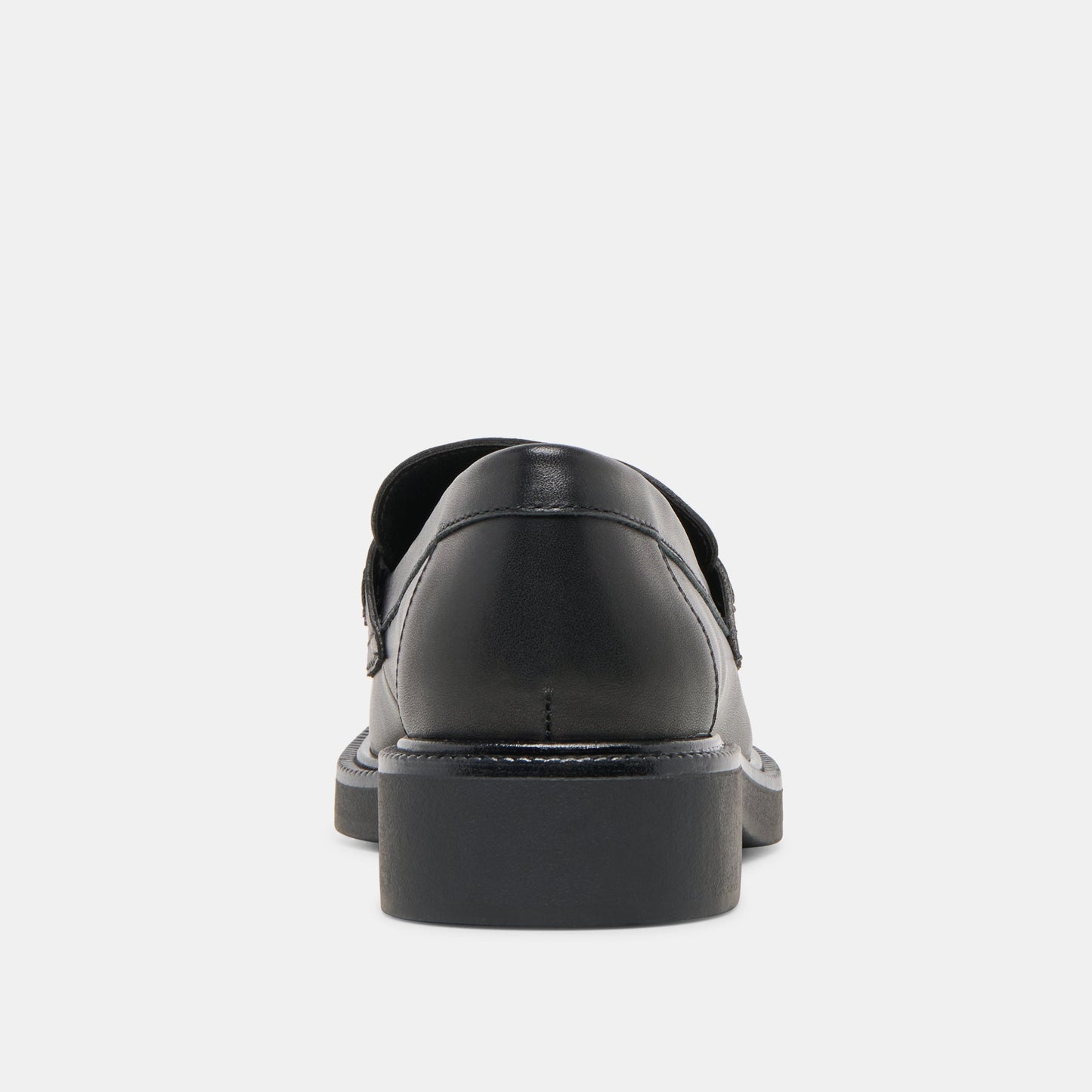 Tiggy Black Leather Loafers - Dolce Vita