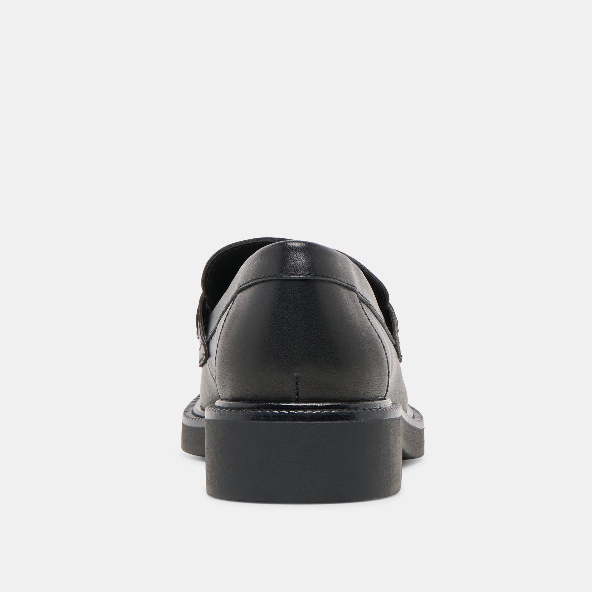 Tiggy Black Leather Loafers - Dolce Vita