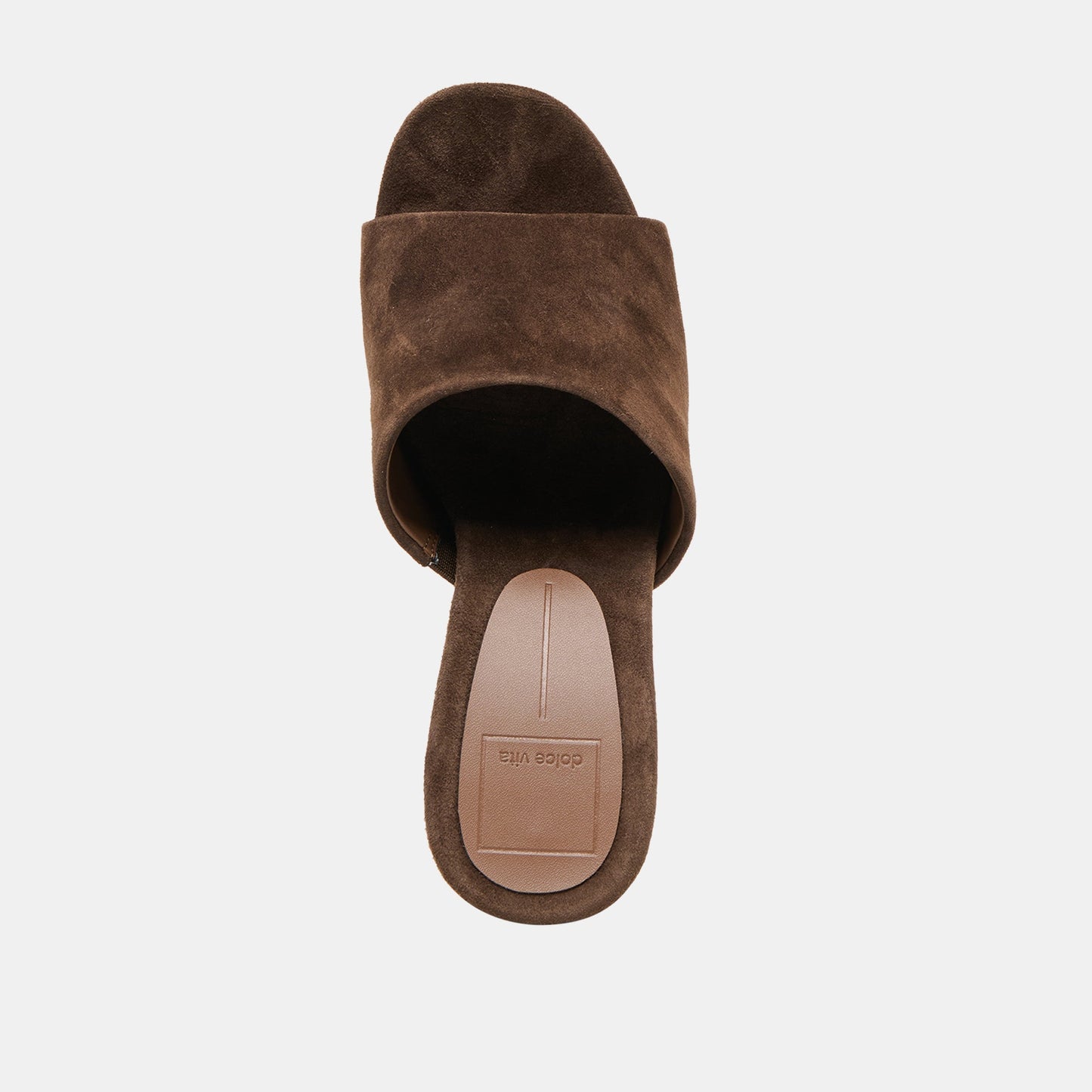Holta Dk Brown Suede Wedges - Dolce Vita