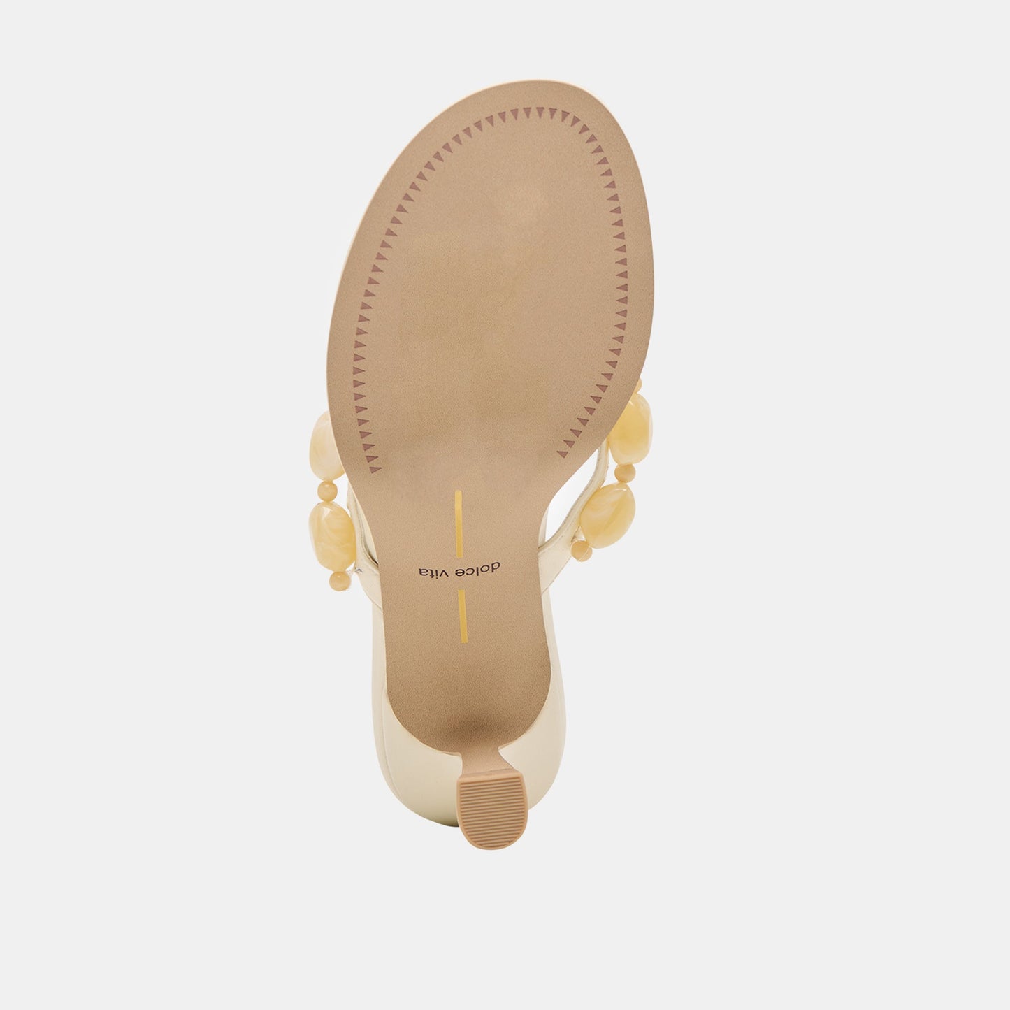 Daksie Off White Leather Heels - Dolce Vita