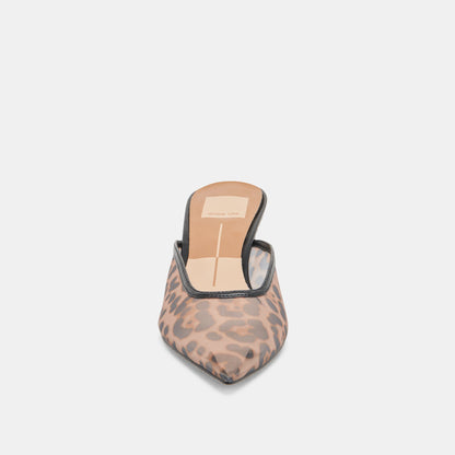 CLEO HEELS DK LEOPARD MESH - Dolce Vita