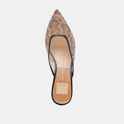 CLEO HEELS DK LEOPARD MESH - Dolce Vita