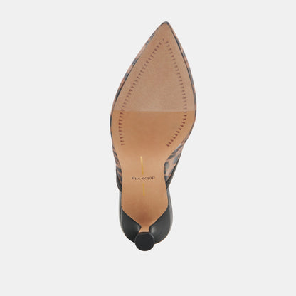 CLEO HEELS DK LEOPARD MESH - Dolce Vita