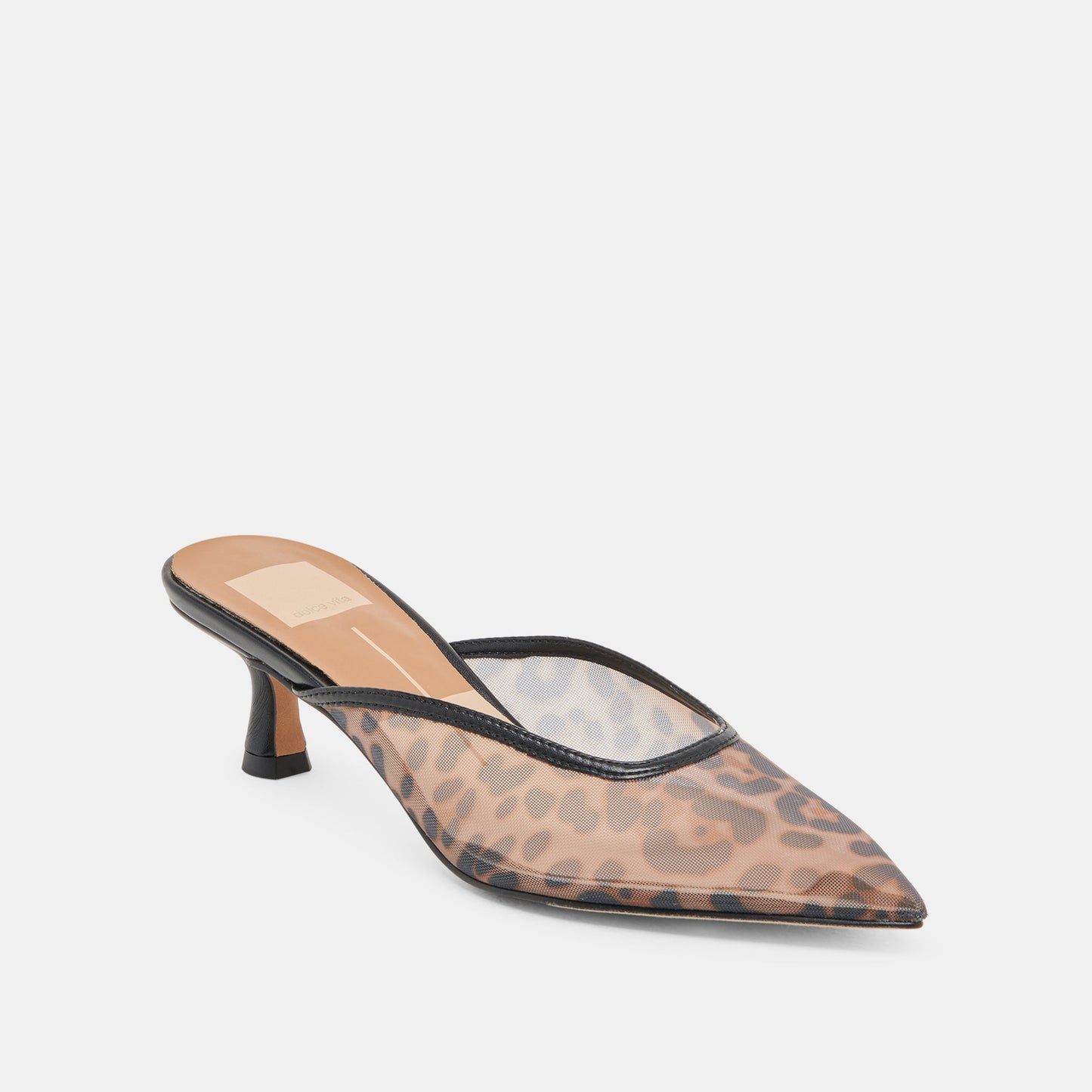 CLEO HEELS DK LEOPARD MESH - Dolce Vita