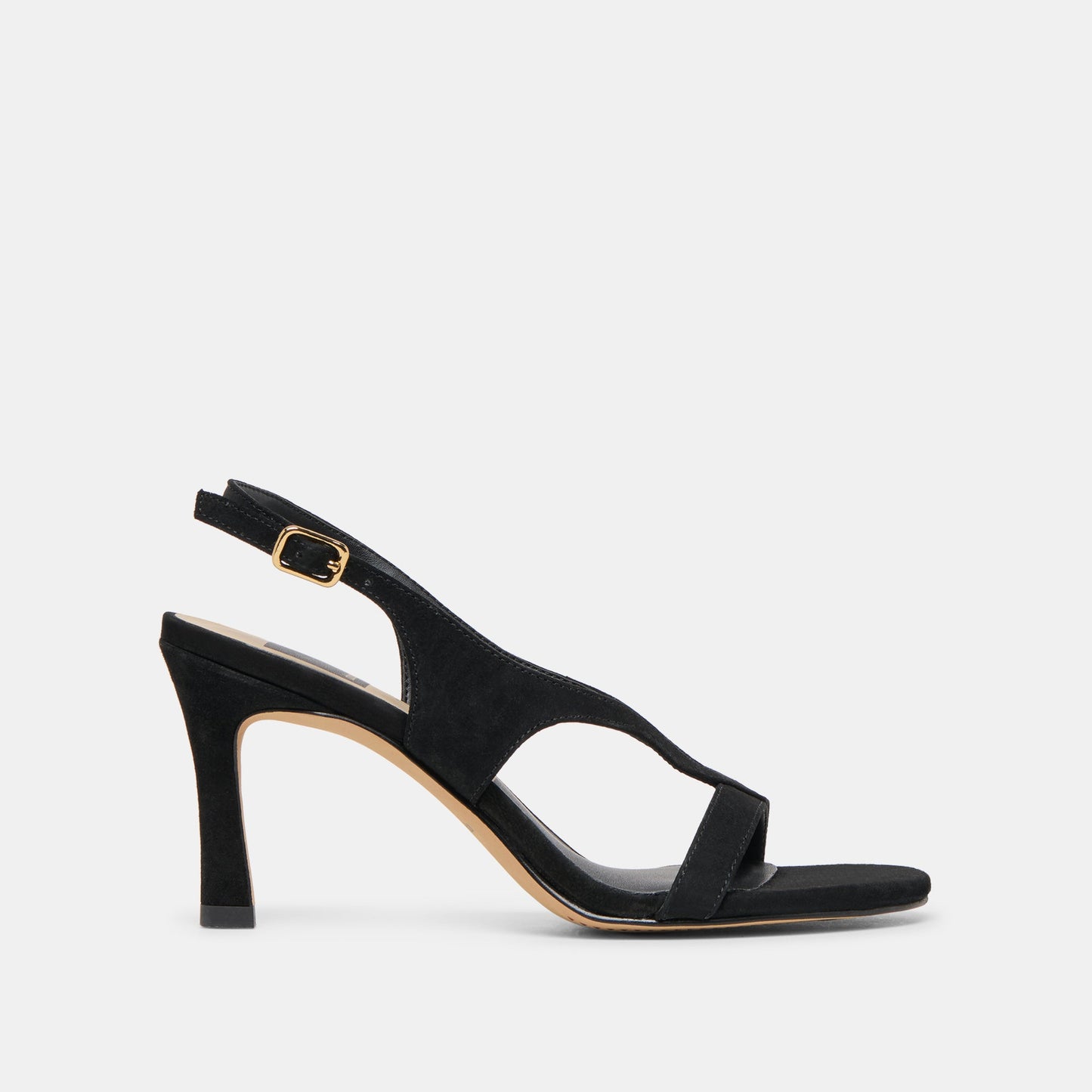 Izela Onyx Suede Heels - Dolce Vita