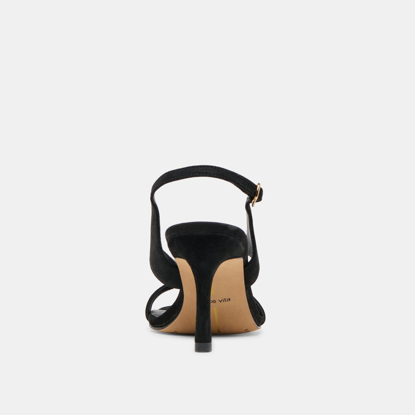 Izela Onyx Suede Heels - Dolce Vita