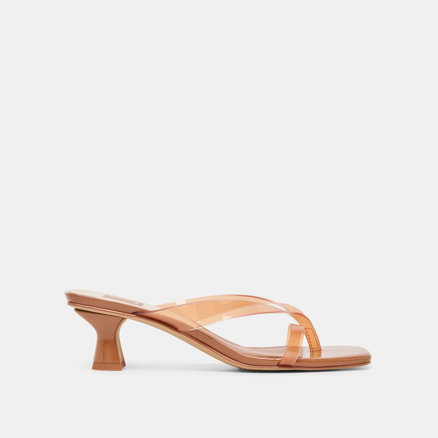 Brevel Vinyl Whiskey Jelly Heels - Dolce Vita
