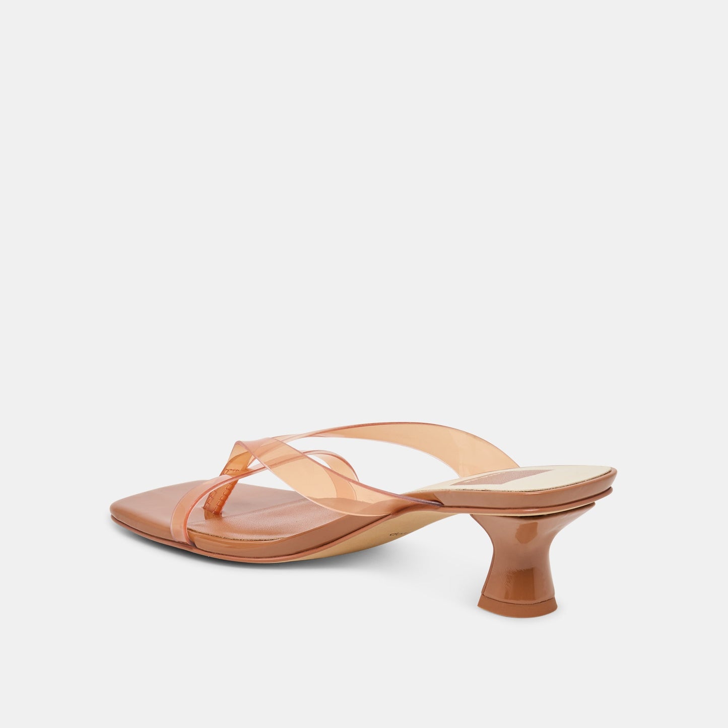 Brevel Vinyl Whiskey Jelly Heels - Dolce Vita