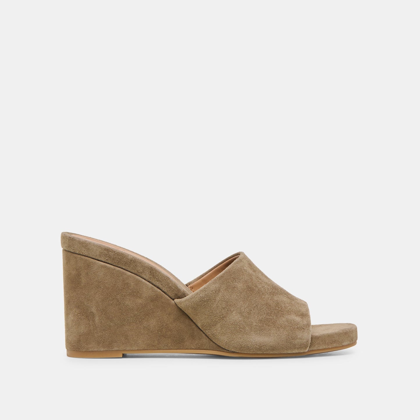 Holta Olive Suede Wedges - Dolce Vita