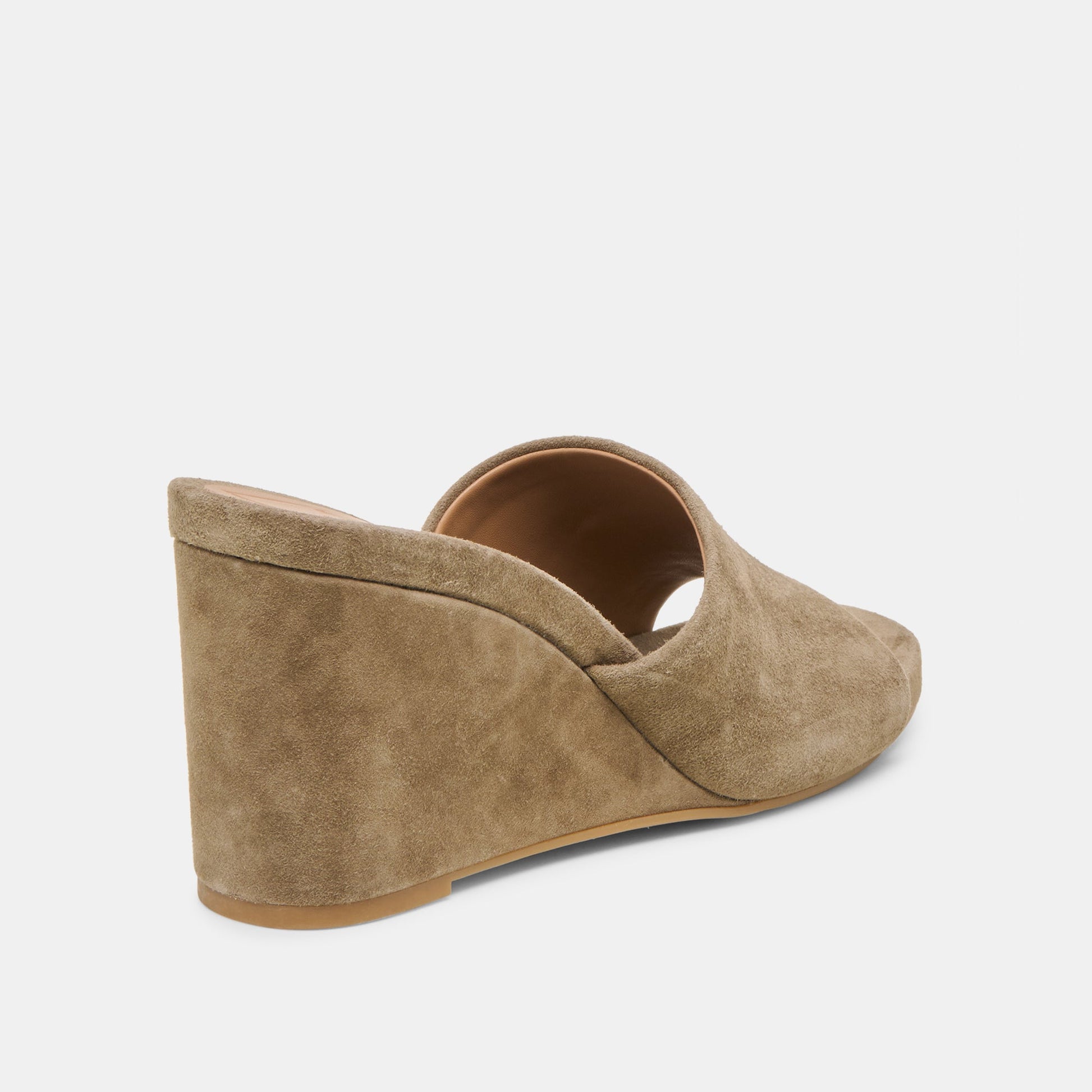 Holta Olive Suede Wedges - Dolce Vita
