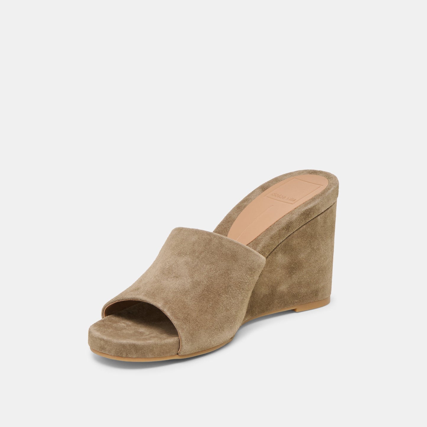 Holta Olive Suede Wedges - Dolce Vita