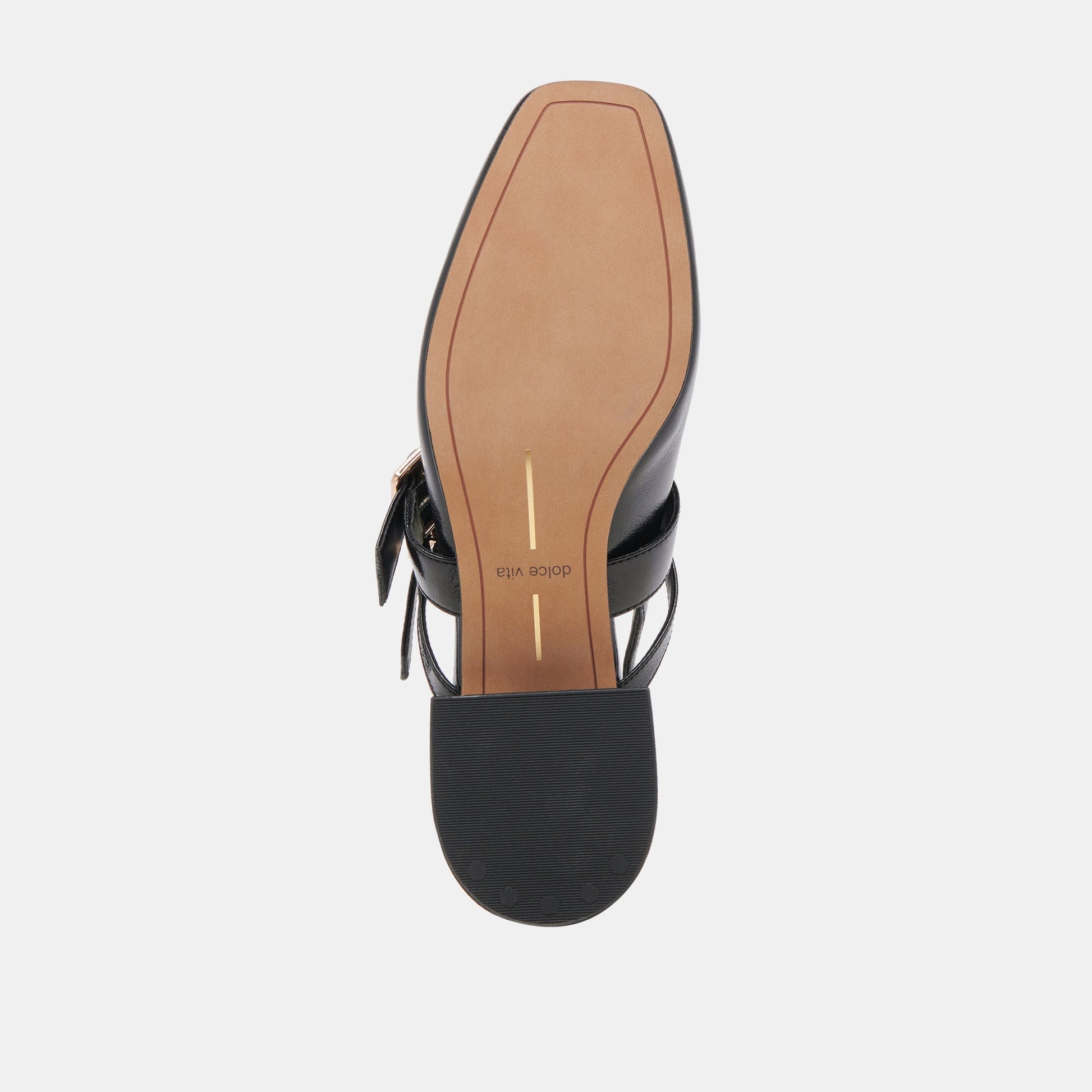 PATZY HEELS MIDNIGHT CRINKLE PATENT LEATHER - Dolce Vita