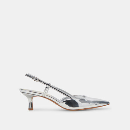 ODELA HEELS SILVER STELLA - Dolce Vita