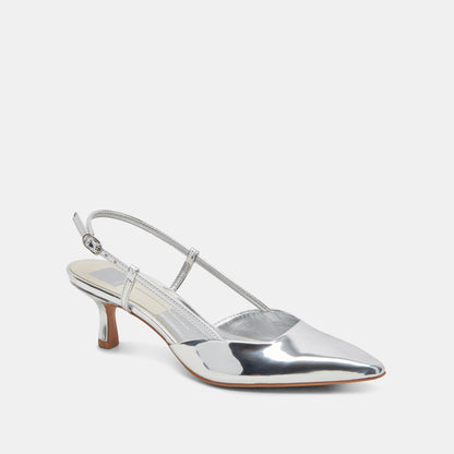 ODELA HEELS SILVER STELLA - Dolce Vita