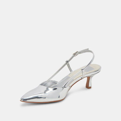 ODELA HEELS SILVER STELLA - Dolce Vita