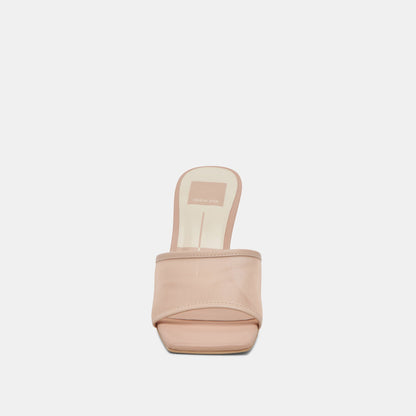 NARDA HEELS BLUSH MESH - Dolce Vita