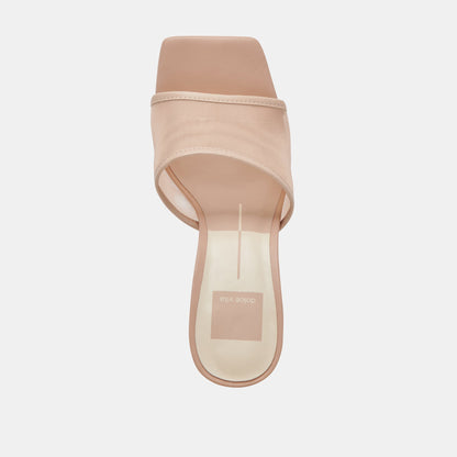 NARDA HEELS BLUSH MESH - Dolce Vita