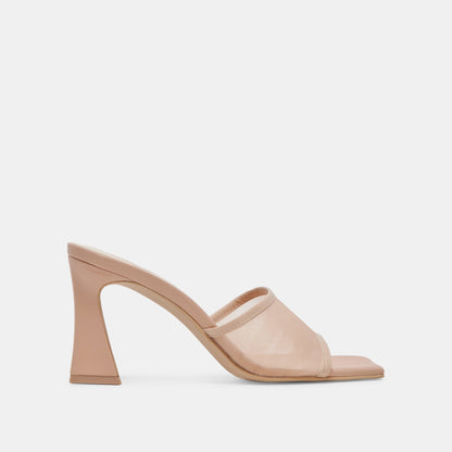 NARDA HEELS BLUSH MESH - Dolce Vita