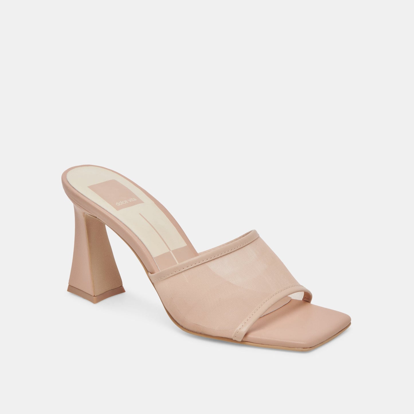 NARDA HEELS BLUSH MESH - Dolce Vita