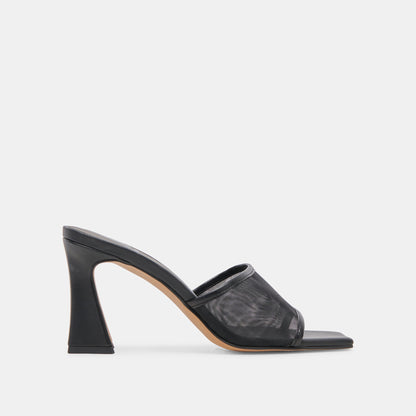 NARDA HEELS ONYX MESH - Dolce Vita